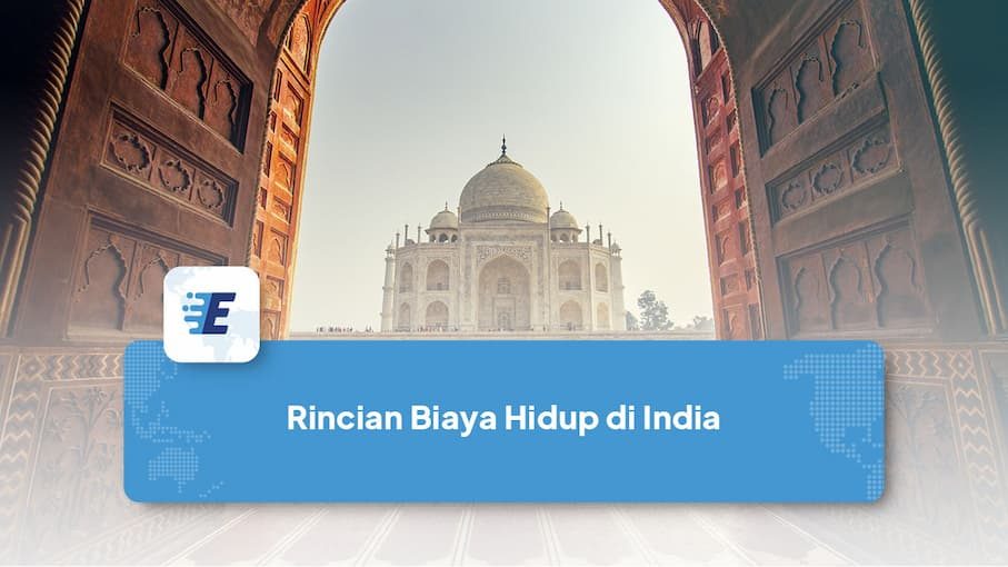 biaya hidup di india per bulan