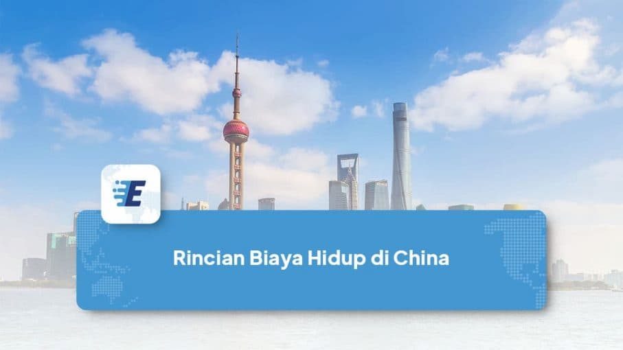 biaya hidup di china per bulan